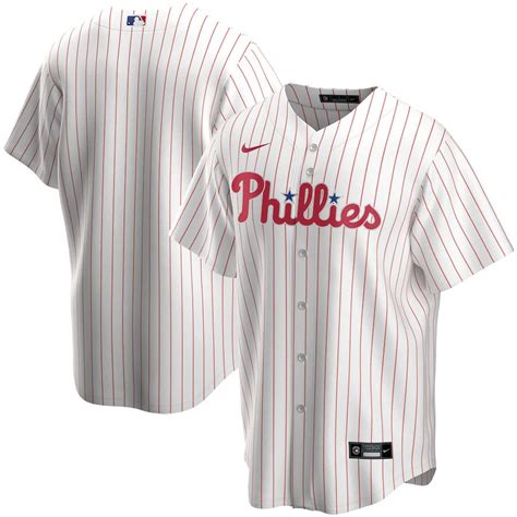 men's philadelphia phillies nike white home replica team jersey|phillies throwback jerseys.